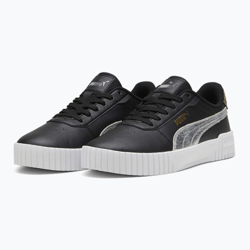 Дамски обувки PUMA Carina 2.0 Metallic Shine puma black/puma silver/puma gold 8