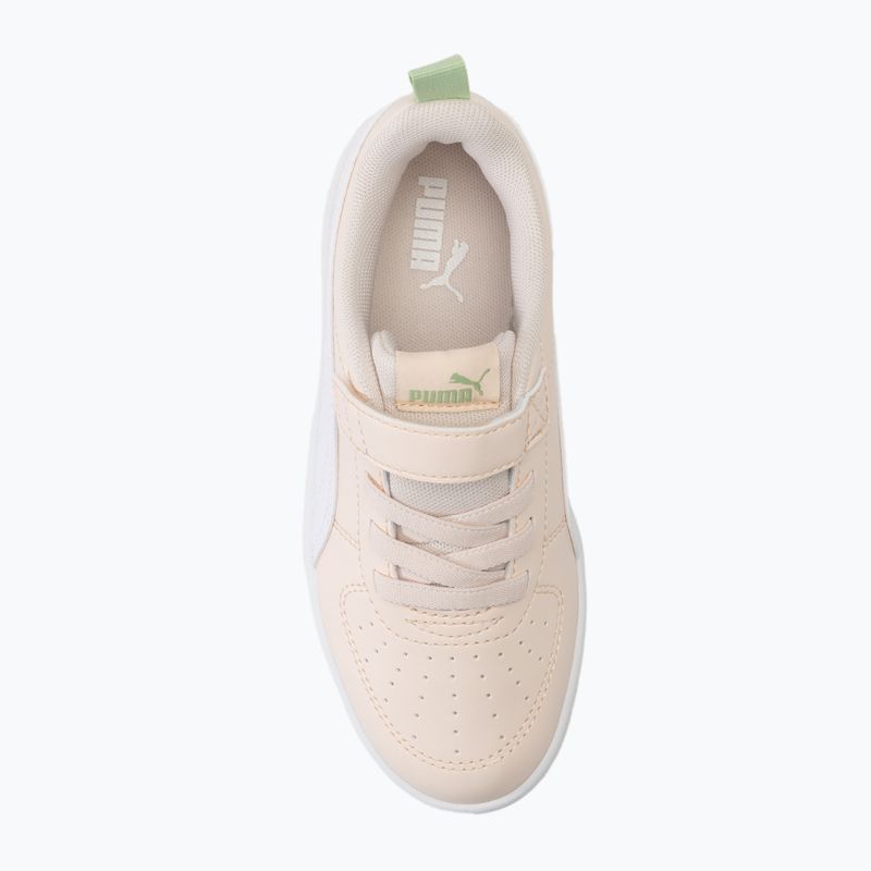 Детски обувки PUMA Rickie AC+ PS rosebay/puma white/pure green 5