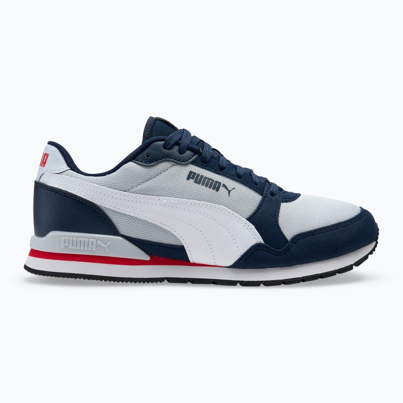 Обувки PUMA ST Runner v3 Mesh silver mist/white/club navy/for all time red/black 2