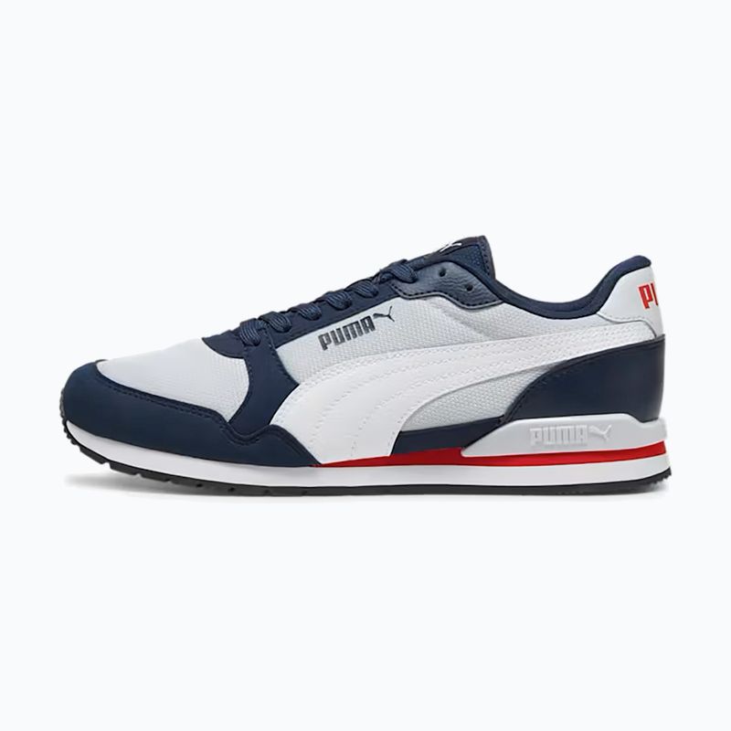 Обувки PUMA ST Runner v3 Mesh silver mist/white/club navy/for all time red/black 8