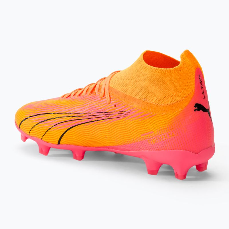 Детски футболни обувки PUMA Ultra Pro FG/AG Jr sunset glow/puma black/sun stream 3