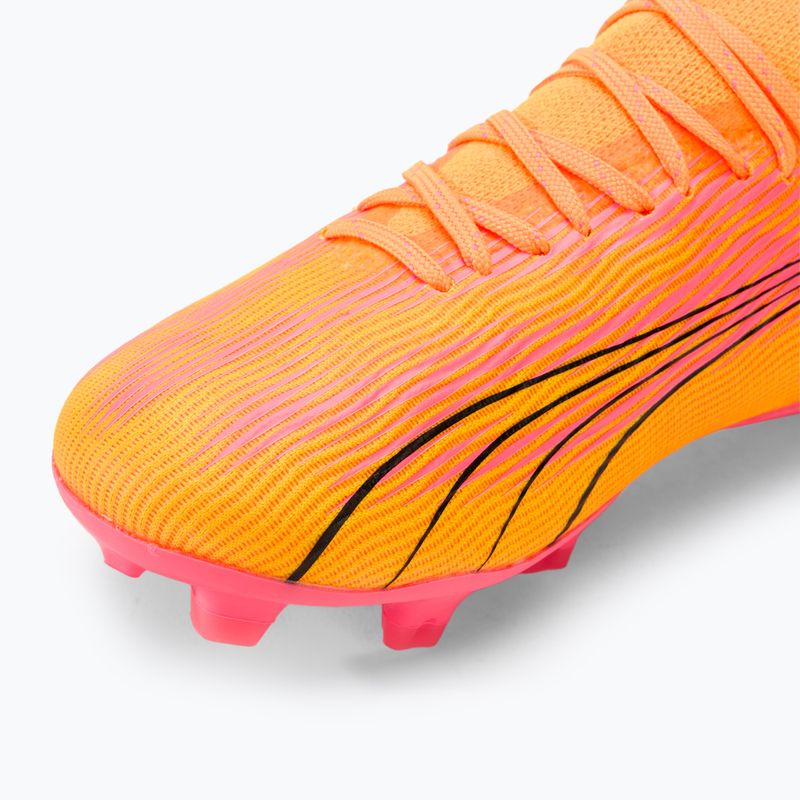 Детски футболни обувки PUMA Ultra Pro FG/AG Jr sunset glow/puma black/sun stream 7