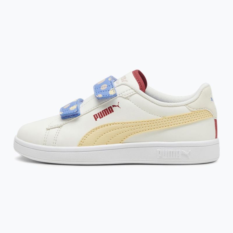 Детски обувки PUMA Smash 3.0 Summer Camp V PS warm white/chamomile/puma white 9