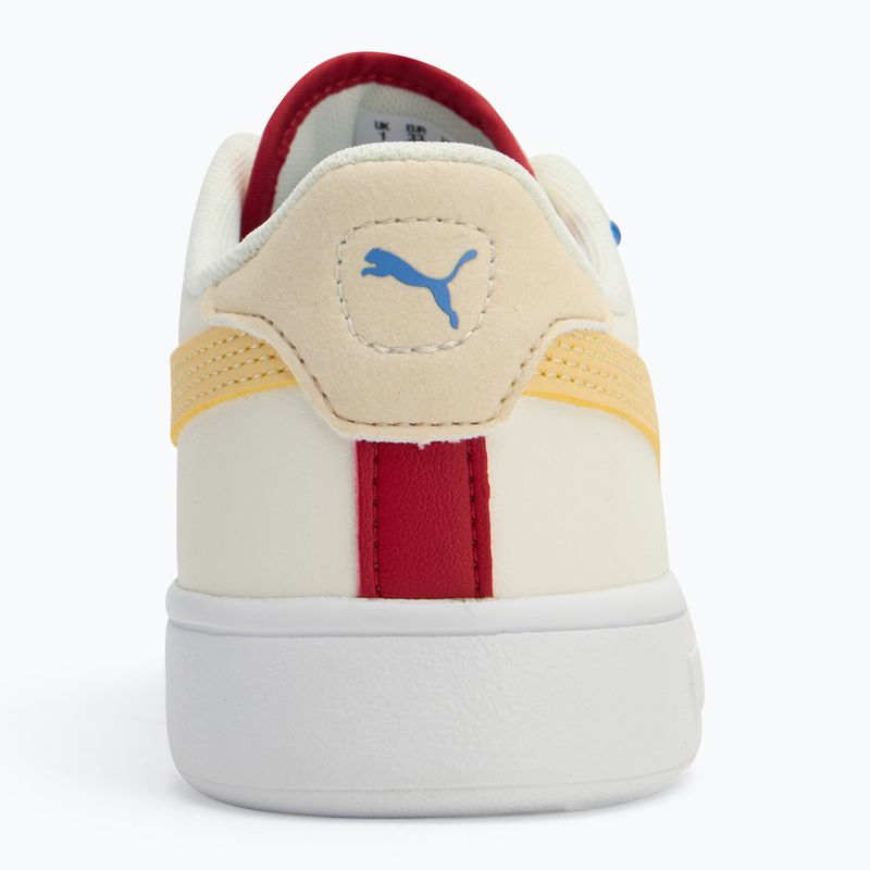 Детски обувки PUMA Smash 3.0 Summer Camp V PS warm white/chamomile/puma white 6