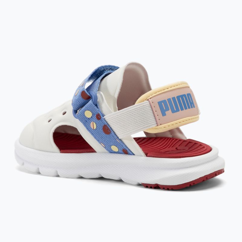 Детски сандали PUMA Evolve Summer Camp AC Inf warm white/blue skies/chamomile 3