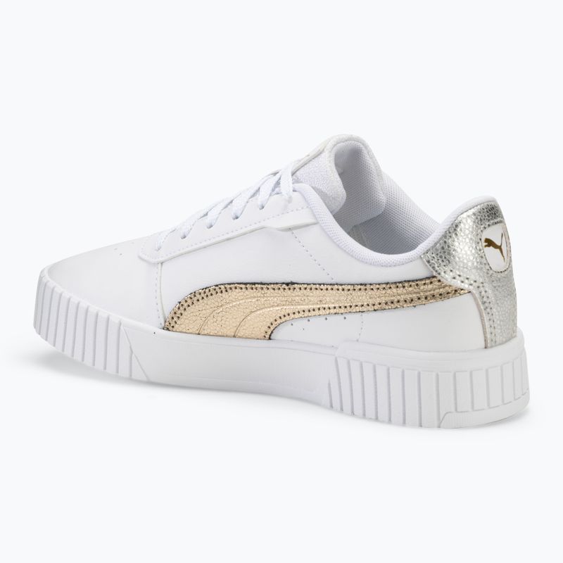 Дамски обувки PUMA Carina 2.0 Metallic Shine puma white/puma gold/puma silver 3