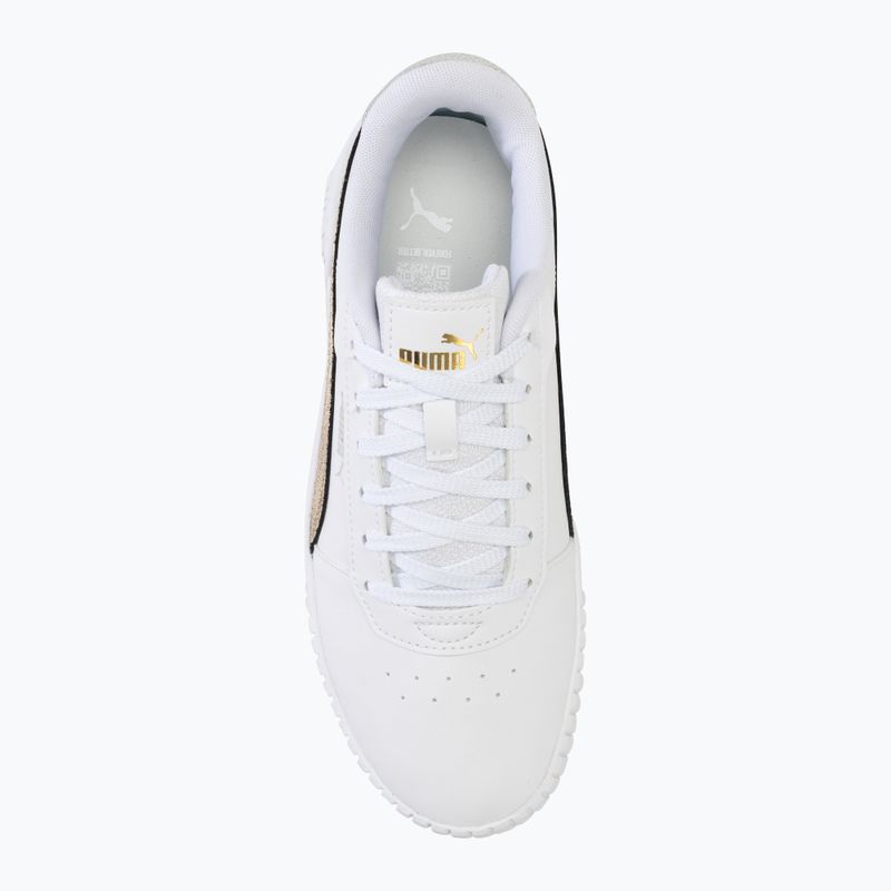 Дамски обувки PUMA Carina 2.0 Metallic Shine puma white/puma gold/puma silver 5