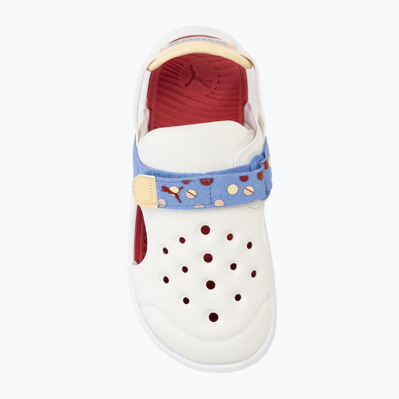 Детски сандали PUMA Evolve Summer Camp AC PS warm white/blue skies/chamomile 5