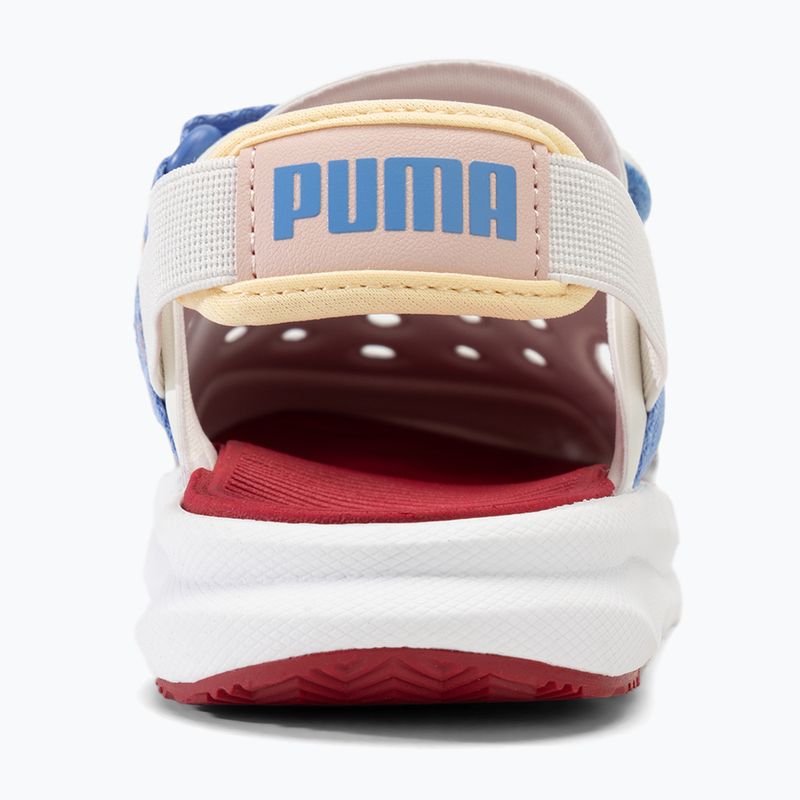 Детски сандали PUMA Evolve Summer Camp AC PS warm white/blue skies/chamomile 6