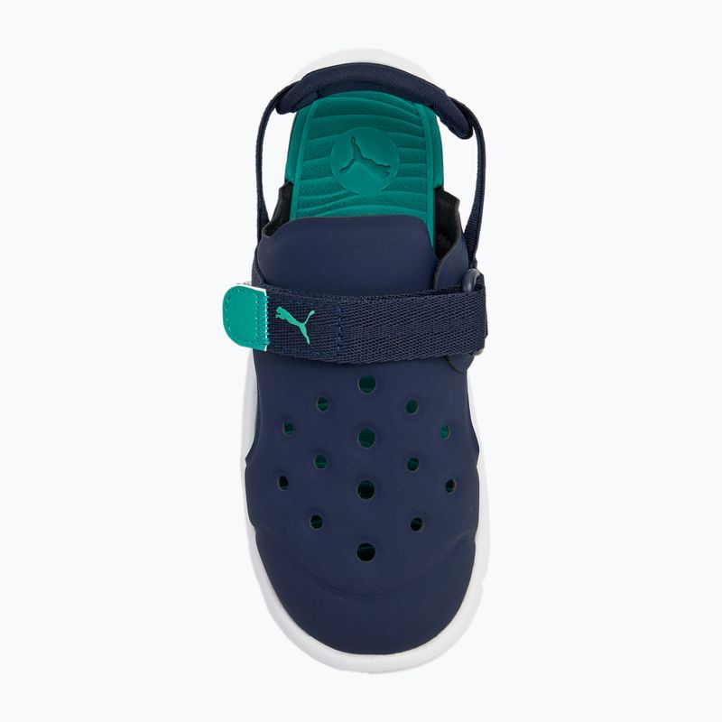 Детски сандали PUMA Evolve AC Inf puma navy/sparkling green/puma white 5