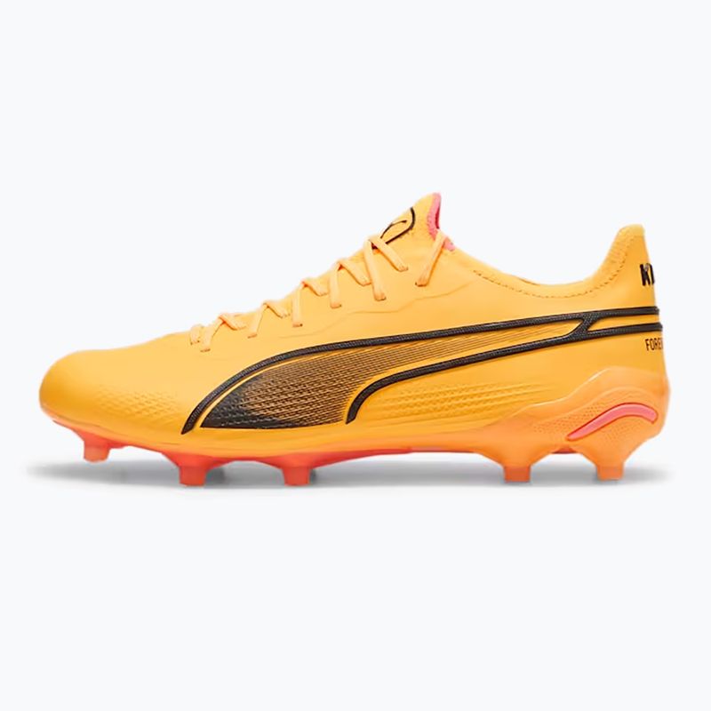 Футболни обувки PUMA King Ultimate Fg/Ag sun stream/puma black/sunset glow 8