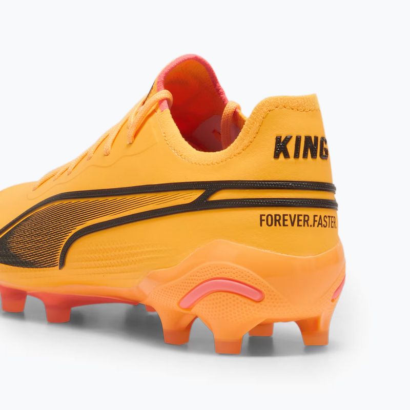 Футболни обувки PUMA King Ultimate Fg/Ag sun stream/puma black/sunset glow 13