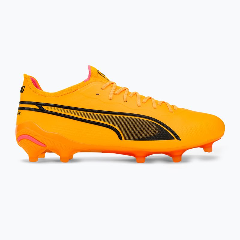 Футболни обувки PUMA King Ultimate Fg/Ag sun stream/puma black/sunset glow 2