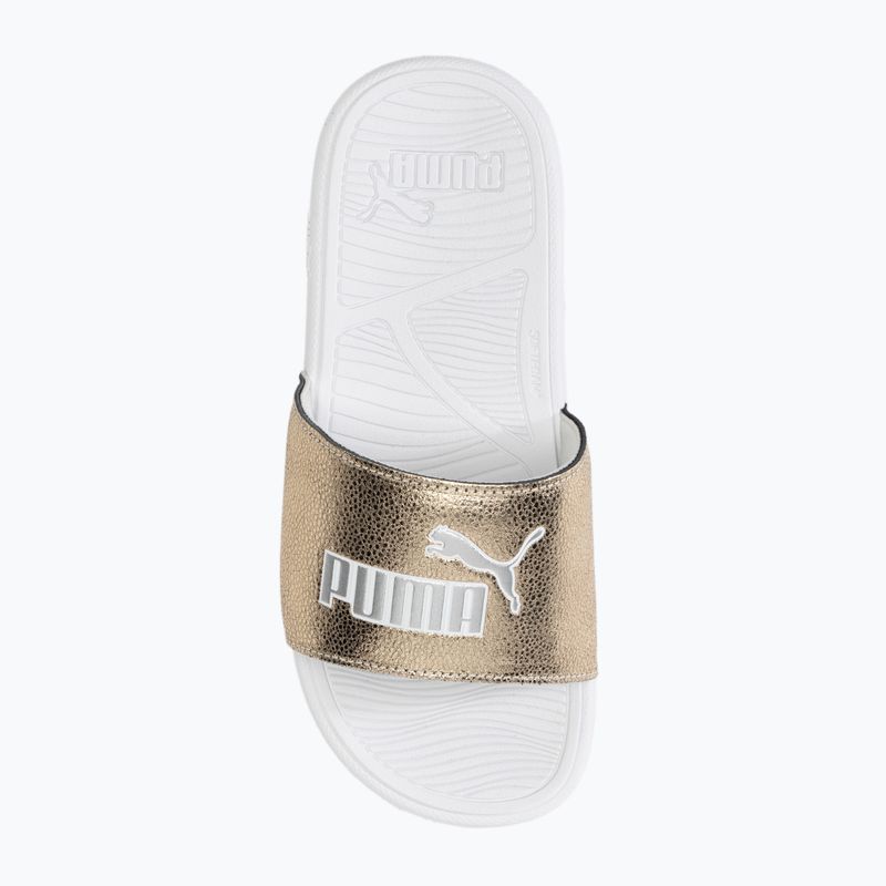 Джапанки Puma Cool Cat 2.0 Metallic Shine puma gold/puma silver/puma white 5