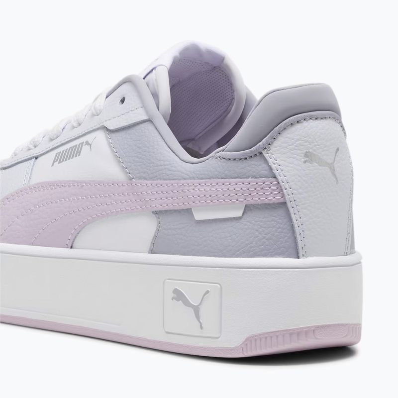 PUMA Carina Street дамски обувки puma white/grape mist/puma silver 6