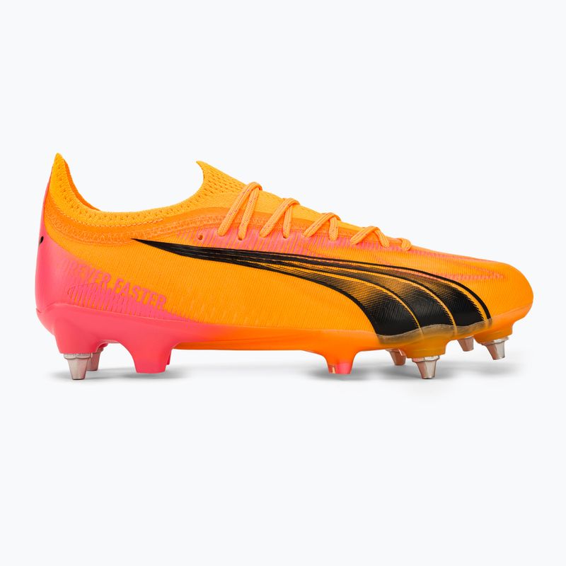 Футболни обувки PUMA Ultra Ultimate MxSG sunset glow/puma black/sun stream 2
