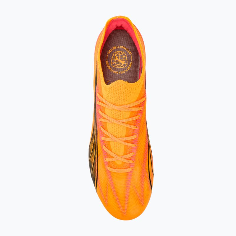 Футболни обувки PUMA Ultra Ultimate MxSG sunset glow/puma black/sun stream 5