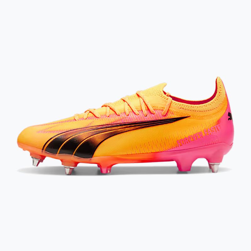 Футболни обувки PUMA Ultra Ultimate MxSG sunset glow/puma black/sun stream 8