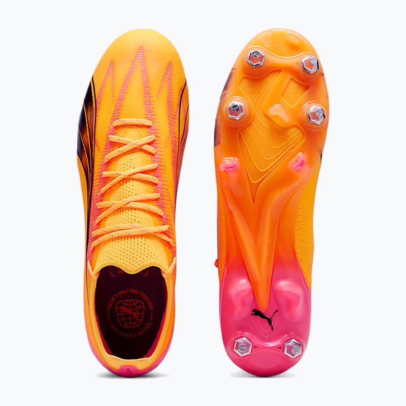Футболни обувки PUMA Ultra Ultimate MxSG sunset glow/puma black/sun stream 11