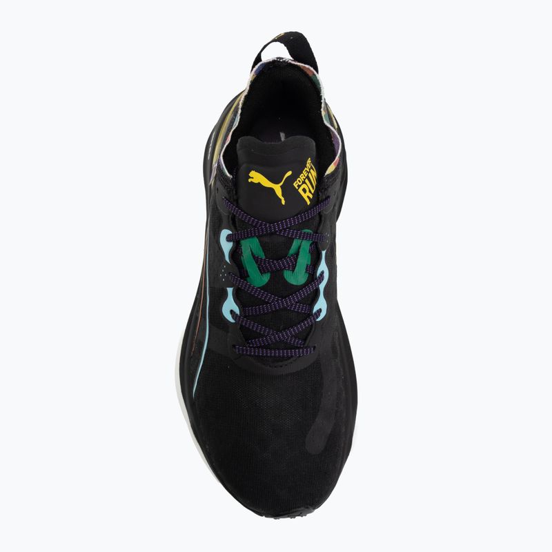 Дамски обувки за бягане Puma ForeverRun Nitro Love Marathon black/green/blue/orange/yellow/white 5