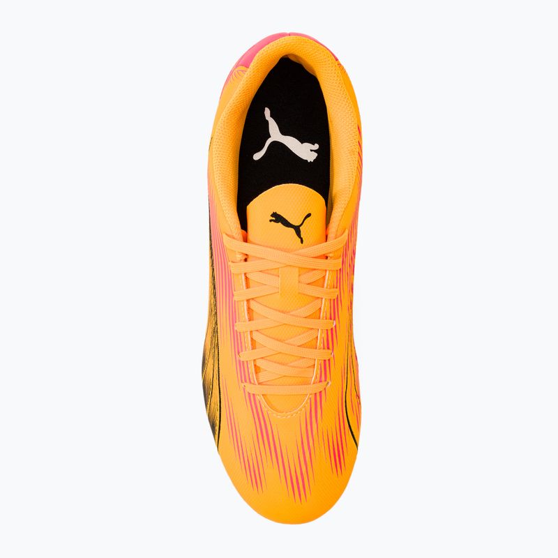 Футболни обувки PUMA Ultra Play FG/AG sunset glow/puma black/sun stream 5