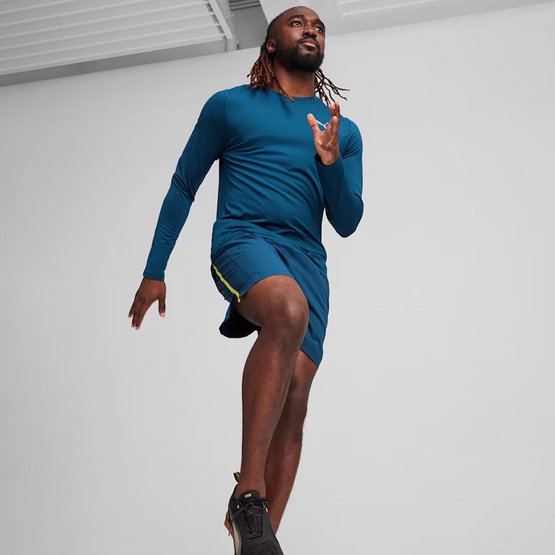 Мъжки анцуг PUMA Run Cloudspun blue за бягане с дълъг ръкав 4