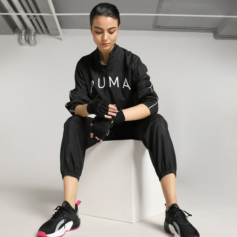 Дамско яке за тренировки PUMA Fit Move Woven puma black 8