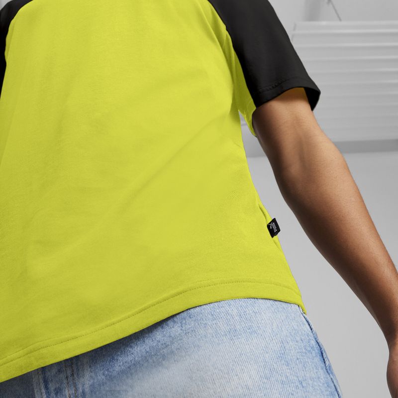 Мъжки тениски PUMA ESS+ Block Tee puma black/lime sheen 6