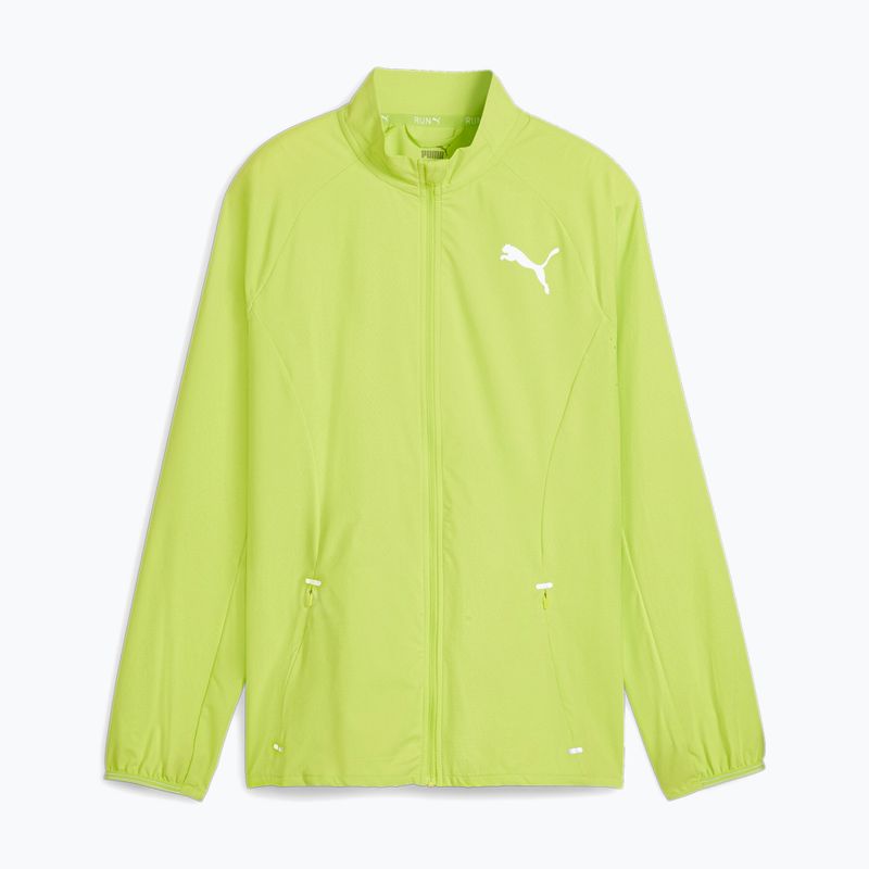 Дамско яке за бягане PUMA Run Elite Ultraweave lime pow