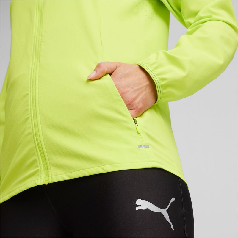 Дамско яке за бягане PUMA Run Elite Ultraweave lime pow 7