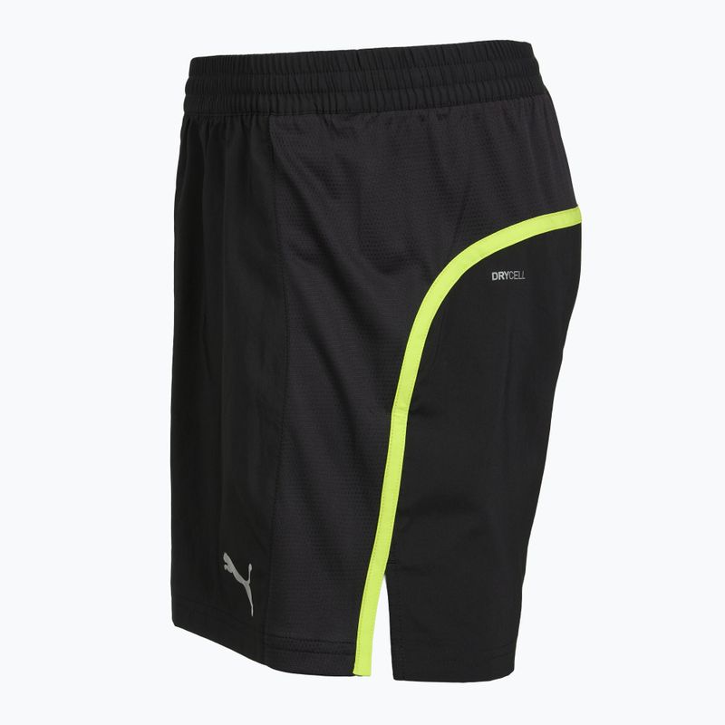 Мъжки шорти за бягане Puma Run Favorite Velocity 5" Shorts black/lime 3
