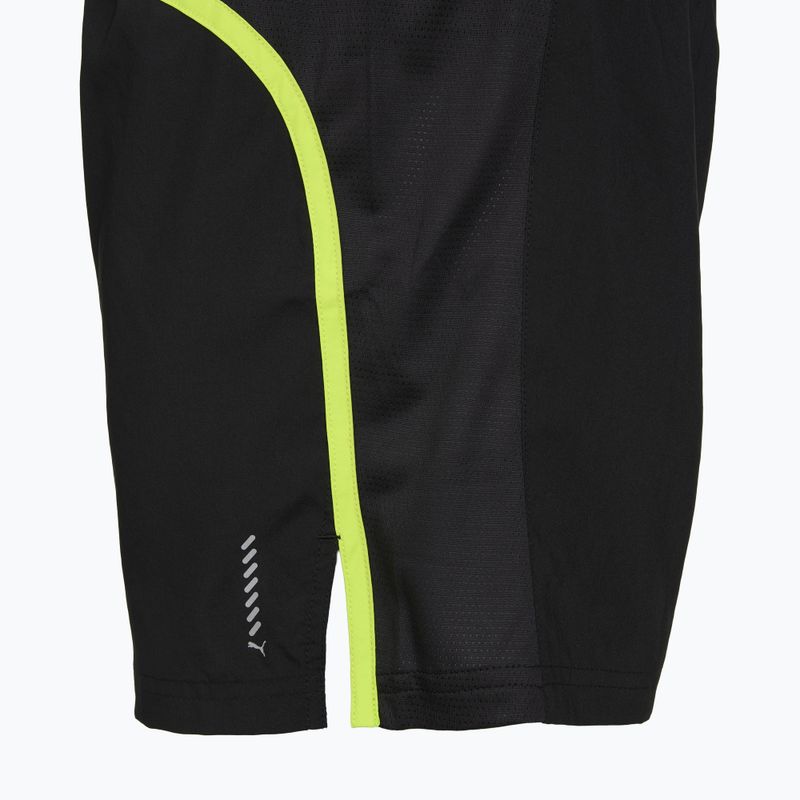 Мъжки шорти за бягане Puma Run Favorite Velocity 5" Shorts black/lime 4