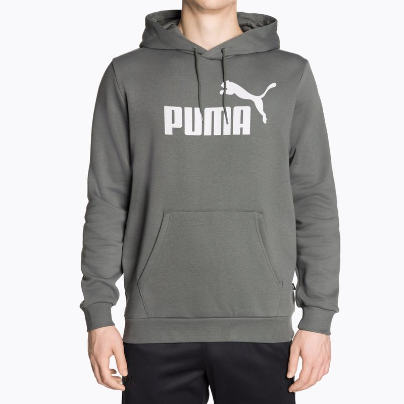 Мъжки суитшърт PUMA Essentials Big Logo Hoodie FL mineral grey