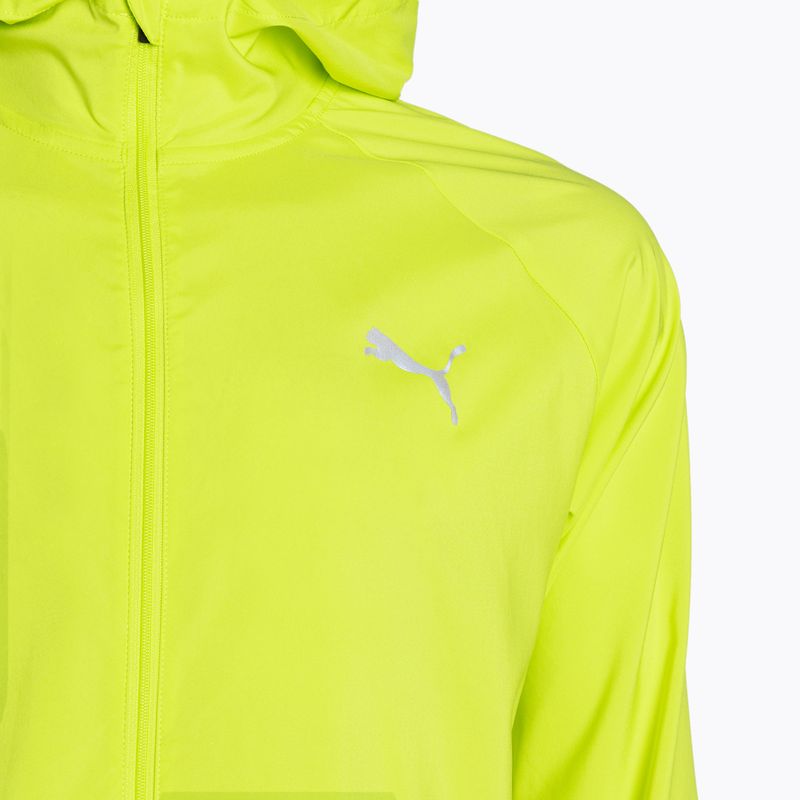 Мъжко яке за бягане PUMA Run Favorite Hooded green 3