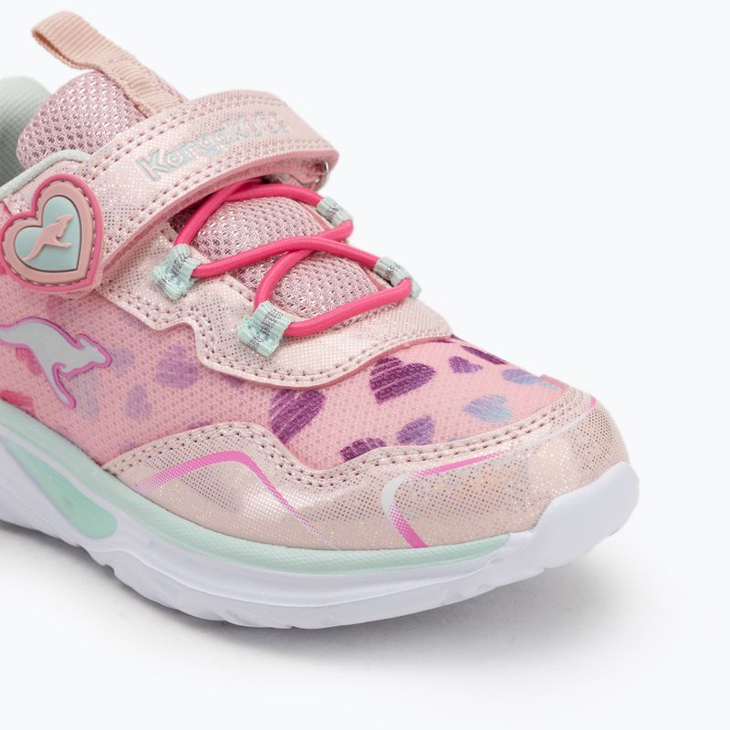 Детски обувки KangaROOS K-SLG Lovin EV rosewater/mint 7