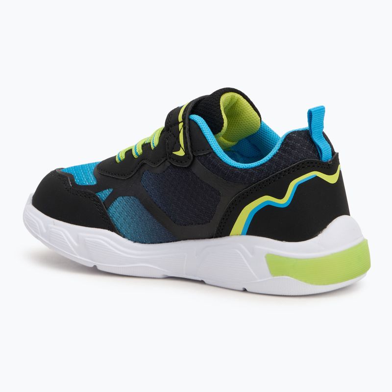 Детски обувки KangaROOS K-SLB Lighto EV jet black/limetta 3