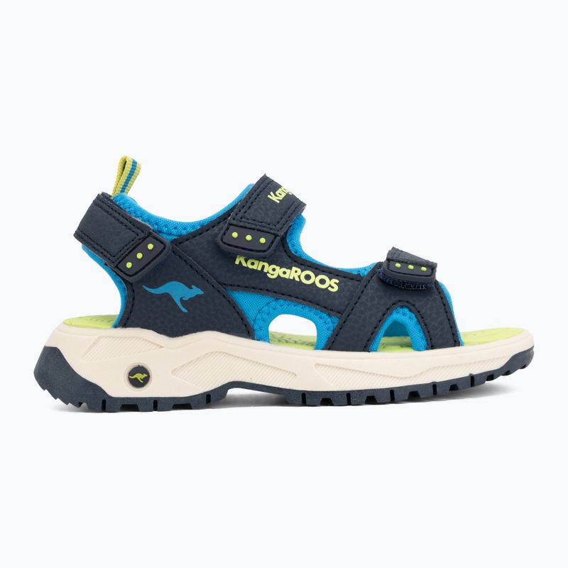 Детски сандали Kangaroos K-AS Ture dk navy/lime 2