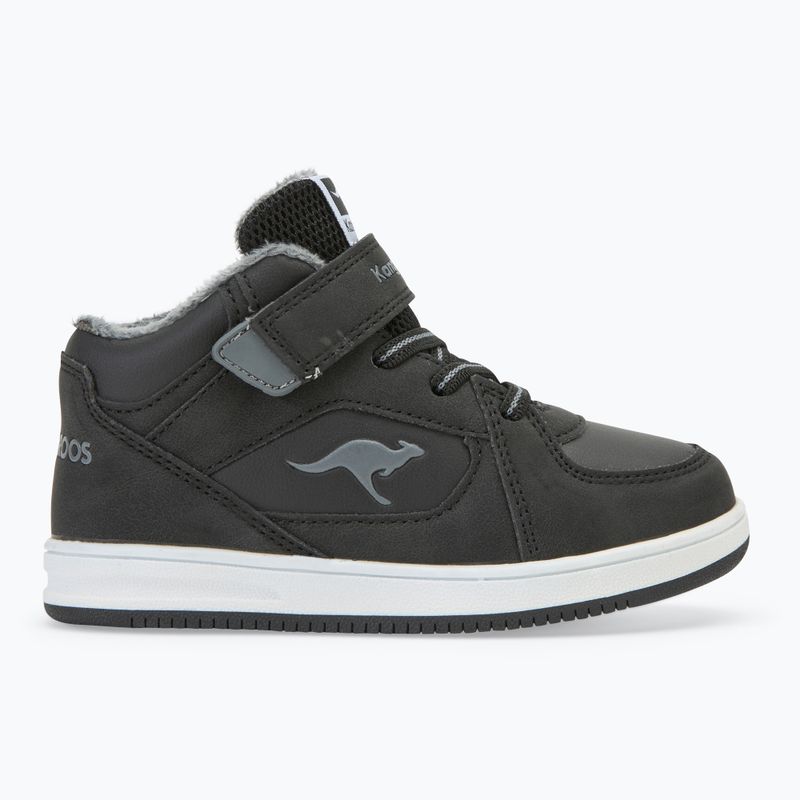 KangaROOS K-CPI Kalino Mid EV jet black / steel grey детски обувки 2