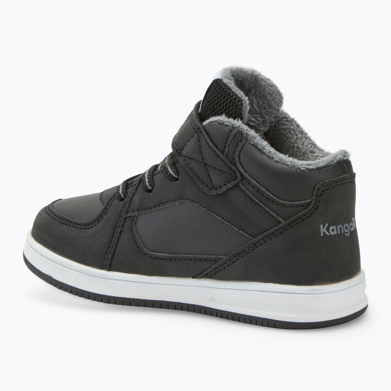 KangaROOS K-CPI Kalino Mid EV jet black / steel grey детски обувки 3