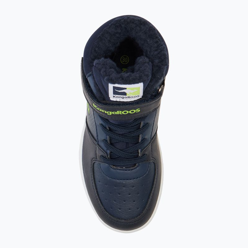 Детски обувки KangaROOS K-CP Bound Mid EV dark navy / lime 5
