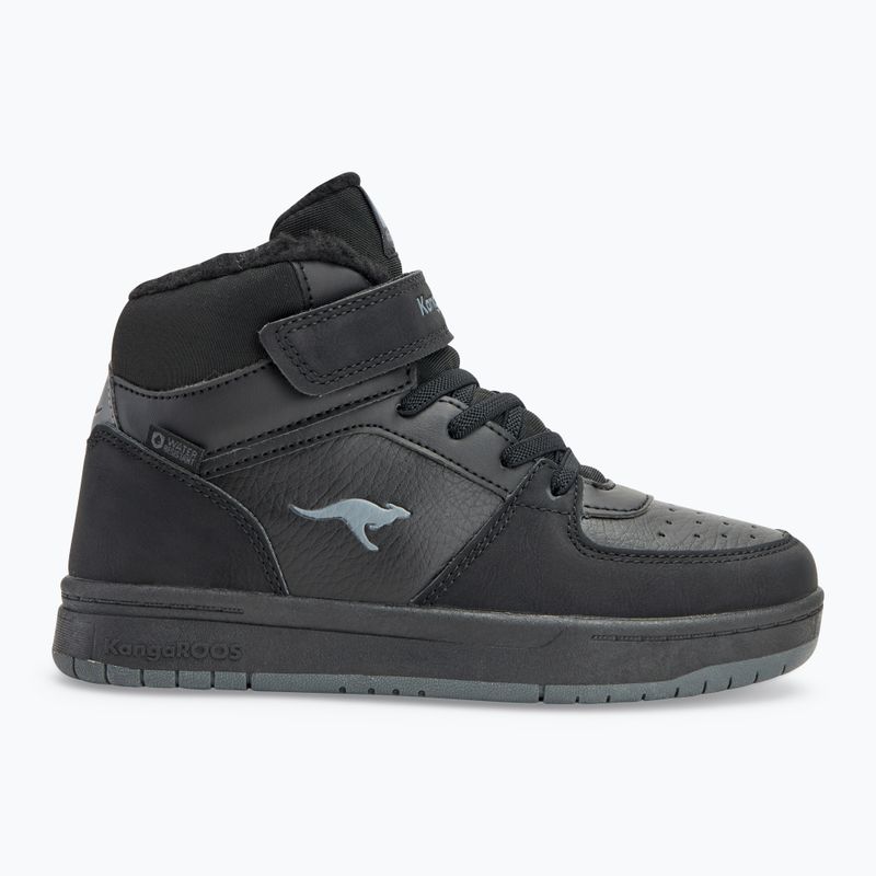 KangaROOS K-CP Bound Mid EV jet black / steel grey детски обувки 2