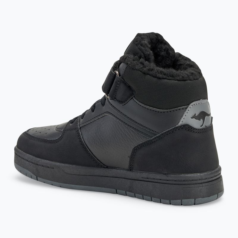 KangaROOS K-CP Bound Mid EV jet black / steel grey детски обувки 3