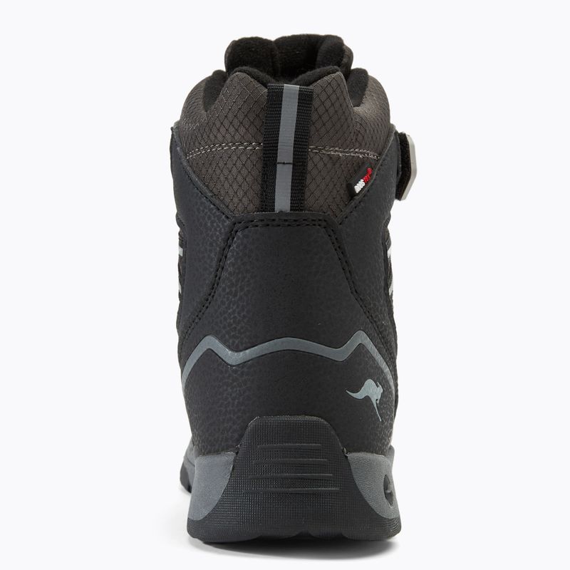 Юношески ботуши за сняг KangaROOS K-MJ Eldora EV RTX jet black / steel grey 6