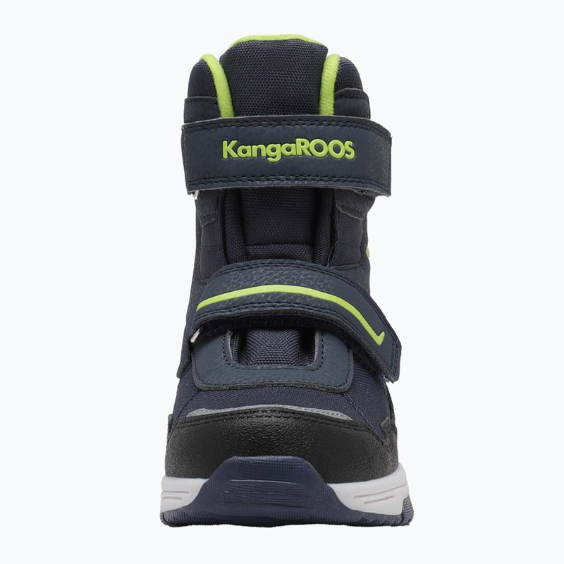 Юношески ботуши за сняг KangaROOS K-MJ Camp V RTX dk navy / lime 10