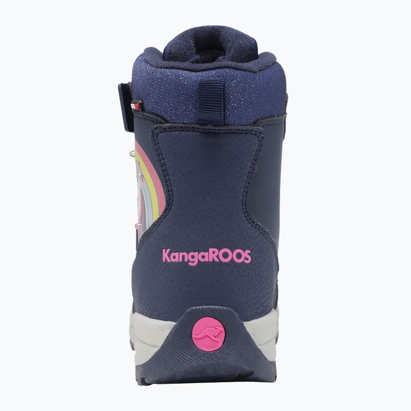 Юношески ботуши за сняг KangaROOS K-MJ Edison EV RTX SL dk navy / daisy pink 12