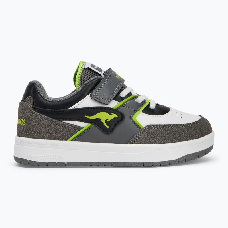 Детски обувки KangaROOS K-CP Bounder EV steel grey/neon green 2
