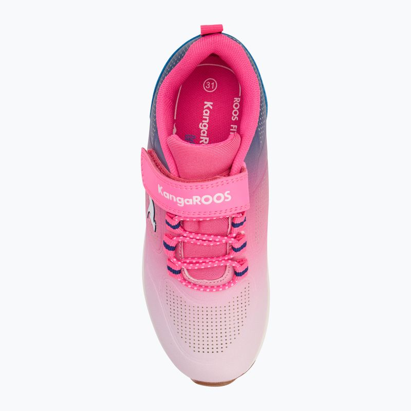 Детски обувки KangaROOS KX-Bases EV neon pink/white 5