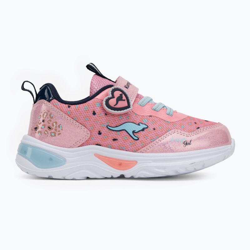 Детски обувки KangaROOS K-SLG Beauty EV rose/dark navy 2