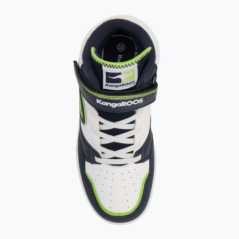 Детски обувки KangaROOS K-CP Dunkin Mid EV dark navy/lime 5
