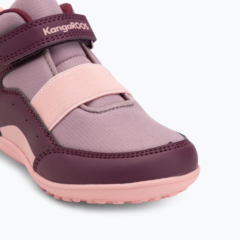 Детски обувки KangaROOS K-BFI Peppy EV blackberry/daisy pink 7